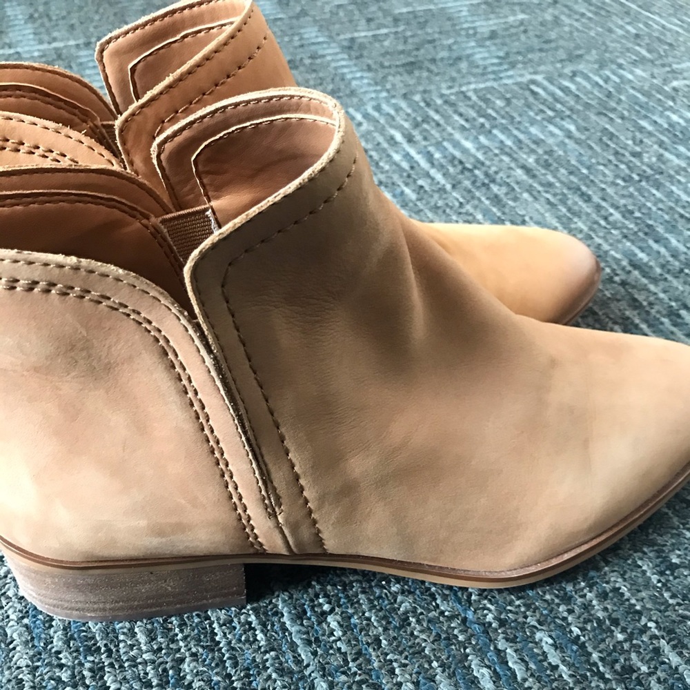 Brand new leather boots